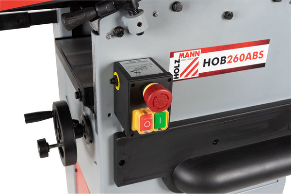 Holzmann Hobelmaschine HOB260ABS 230V mit integrierter Absaugung Lagernd!