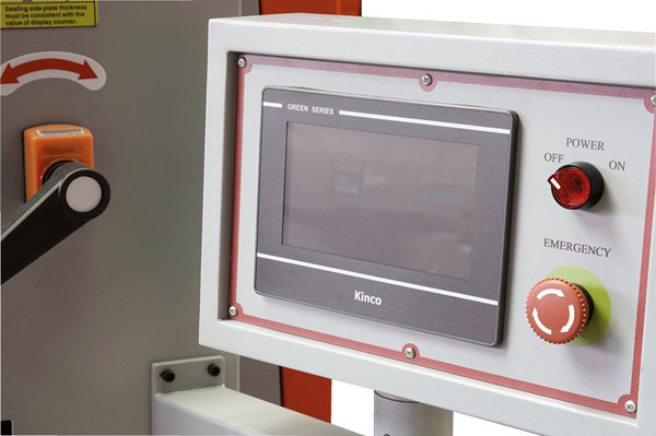 Holzmann automatische Kantenleimmaschine KAM215EPS mit Touchscreen Display