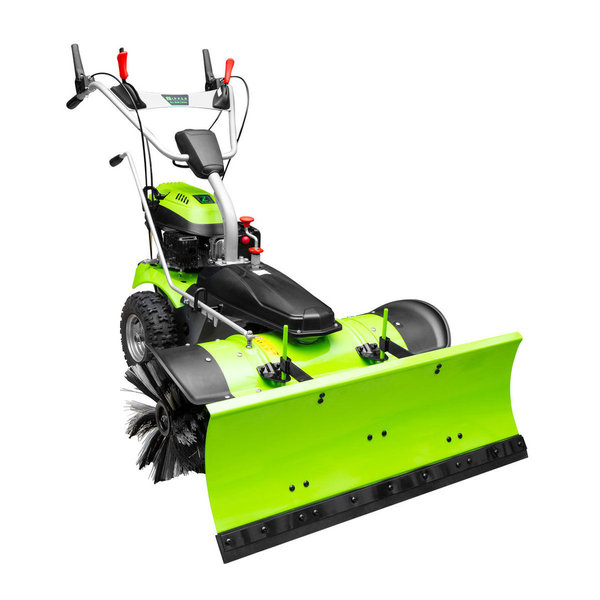 Zipper Kehrmaschine ZI-KM1000 Kehrbesen Motorbesen Schneefräse Schneeschieber