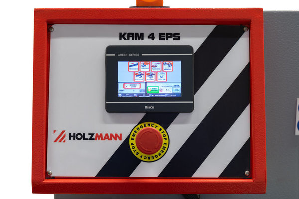 Holzmann automatische Kantenleimmaschine KAM4EPS 400V Touchdisplay max Werkstückdicke 42 mm